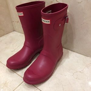 Hunter rain boots size 7